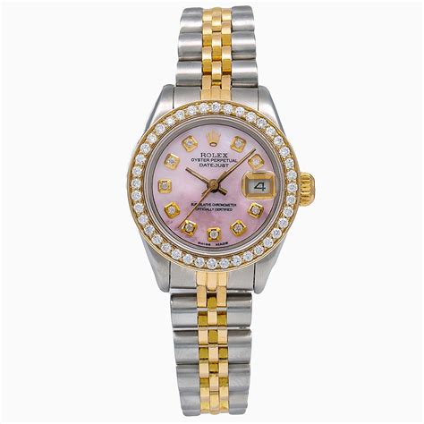 rolex lady datejust pink gold|female rolex oyster perpetual datejust.